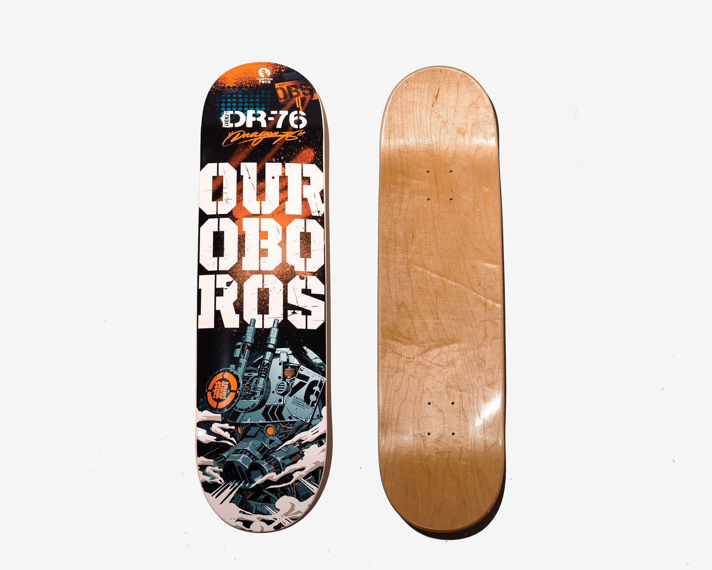 Dekai DR76 Skatedecks by Dragon76 x  Martian Toys