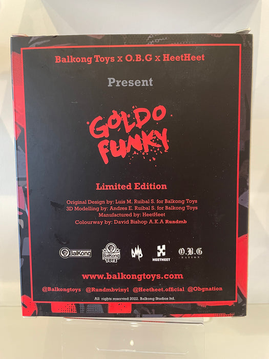 Goldo Funky by Run DMB x Balkong Toys