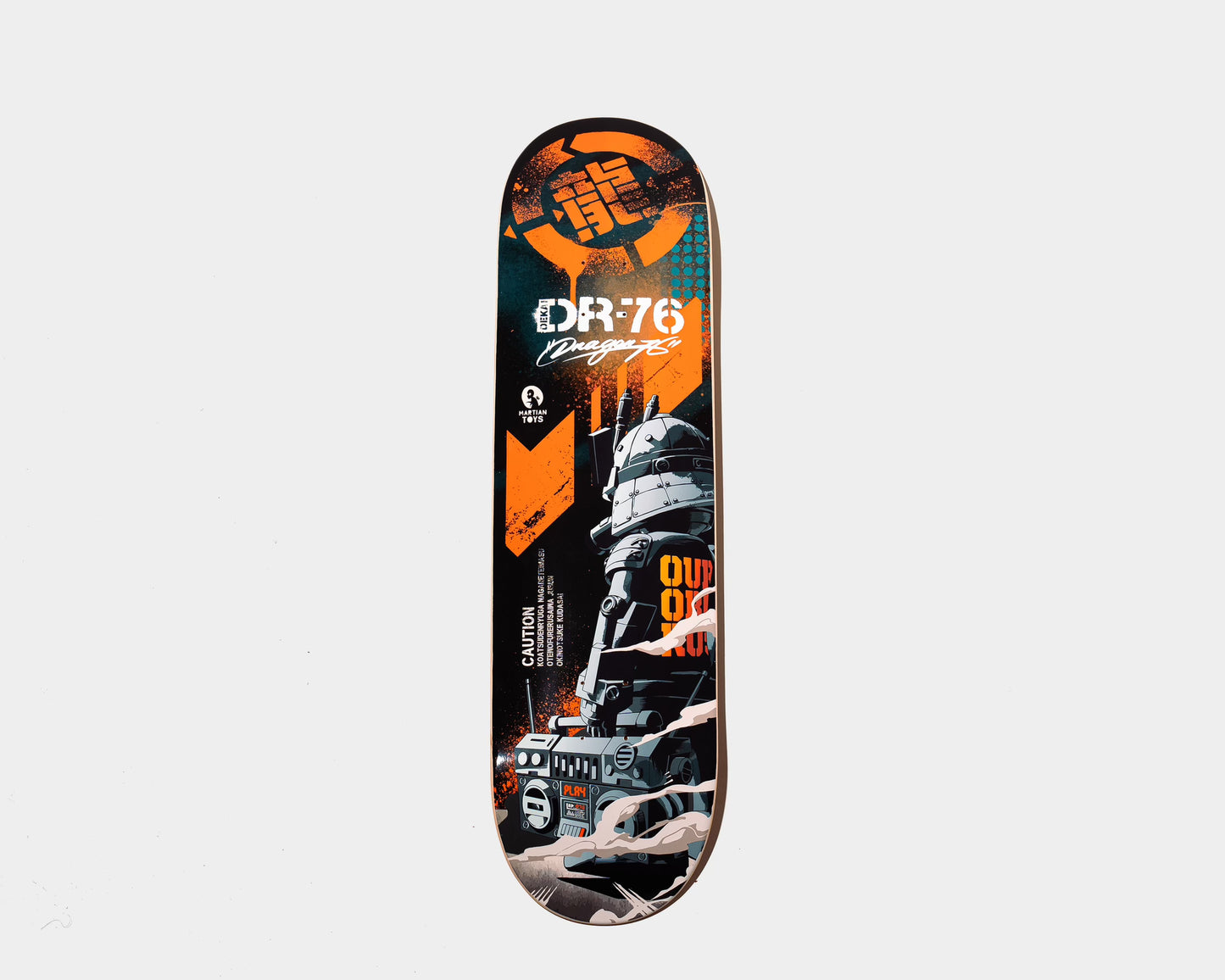 Dekai DR76 Skatedecks by Dragon76 x  Martian Toys