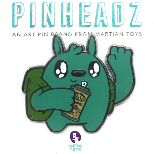 PinHeadz - Kill Taupe - Backpacker Rabbit