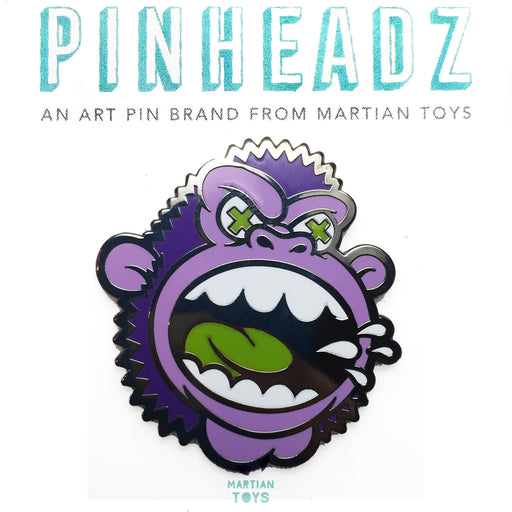 PinHeadz - Mad Toy Design - MAD Ape : Grape Variant