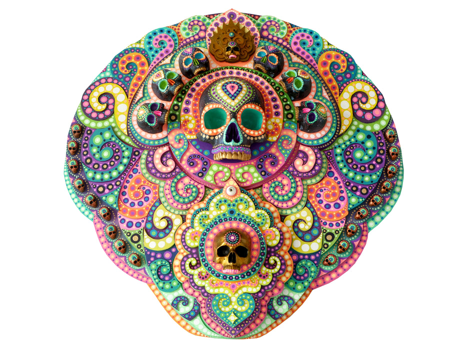 Creepy & Colorful - MP Gautheron - "Large Divinity Mask"