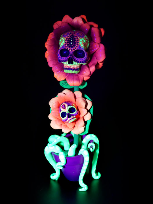 Creepy & Colorful - MP Gautheron - "Skulls Flower"