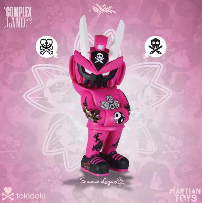 TKDKTEQ: Black Tiger & Pink Orchid Edition by Simone Legno x Quiccs x tokidoki x Martian Toys (SHIPPING NOW)