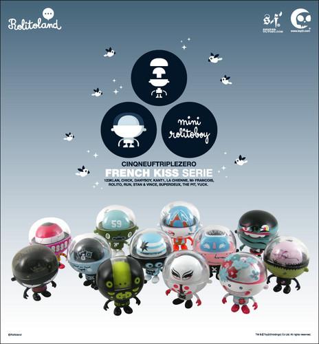 Mini RolitoBoys French Kiss series by Rolitoland x TOY2R