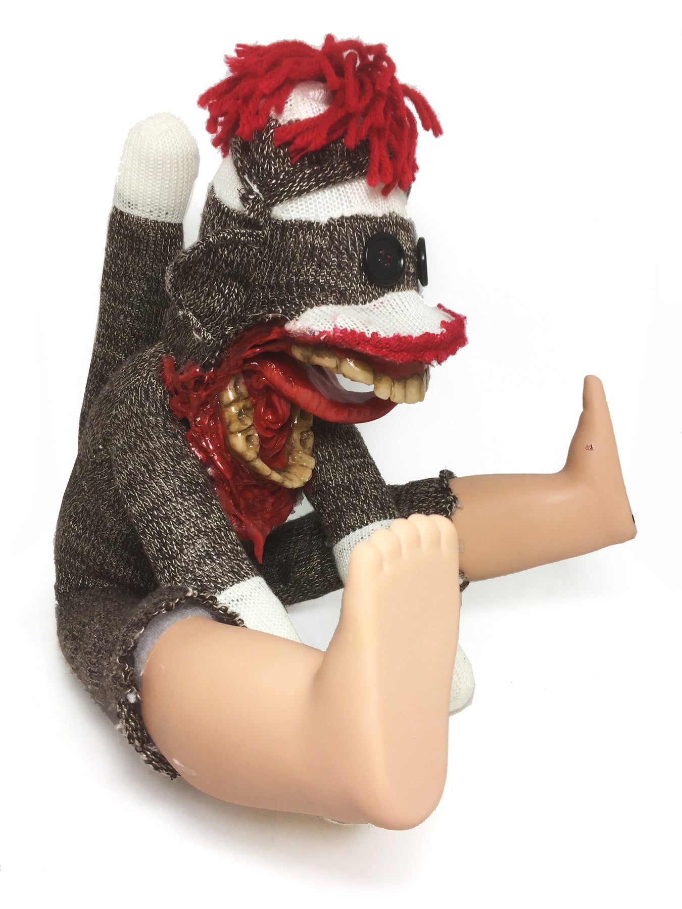 PLUSHtheLIMITS - SICK MONKEY by Travis Mullins (SivArt6) — Martian