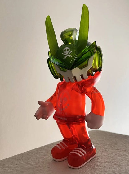 SKETRACHA TRANSLUCENT TEQ63 6inch Figure by Sket-One x Quiccs x Martian Toys