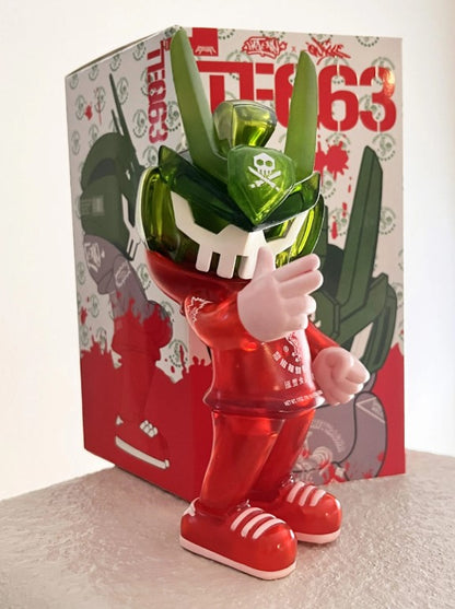SKETRACHA TRANSLUCENT TEQ63 6inch Figure by Sket-One x Quiccs x Martian Toys