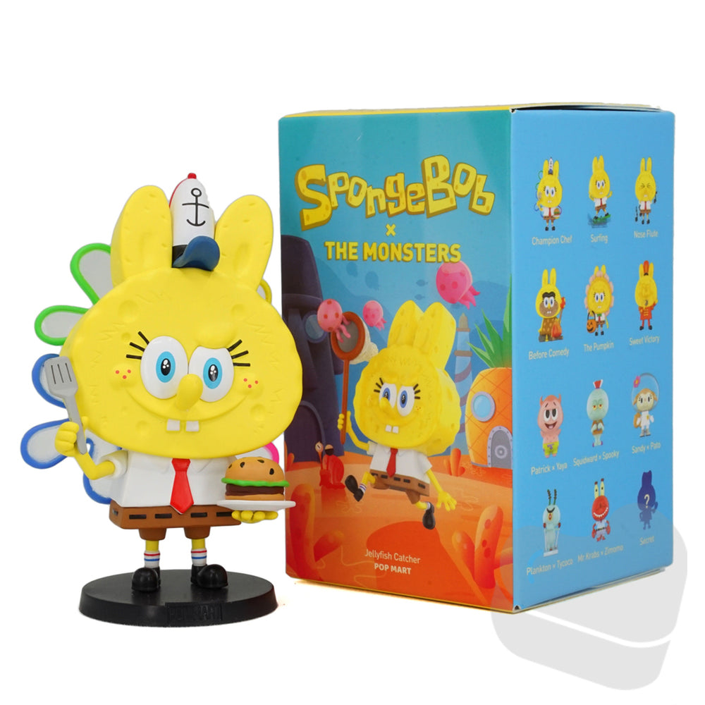 Labubu x The Monsters x Spongebob Mini Series Blind Box by Kasing Lung —  Martian Toys