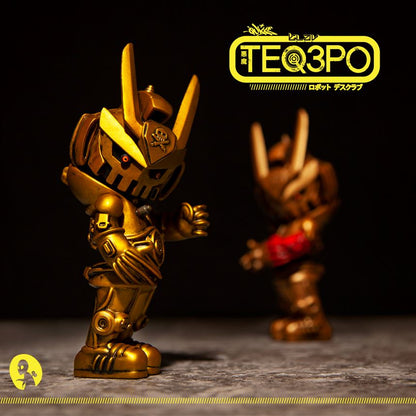 TEQ3PO - Gold & Omri Red Arm Chase by Klav9 x Quiccs x Martian Toys