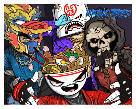 Rising Tides - "Rising Tides Print" by 5th Turtle x 7sketches x Elusive Arts x Hot Actor