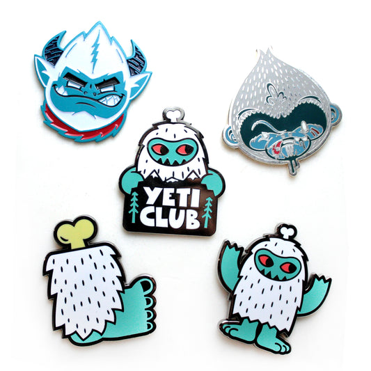 WorldWarYeti  -  Yeti Pins!